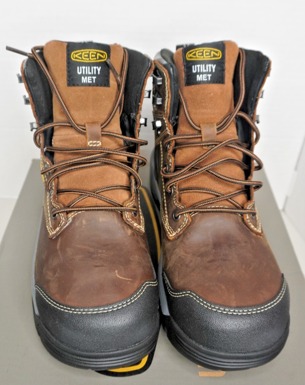 Keen Utility Evanston 6 Carbon Safety Toe Waterproof Work Boot Size 9.5D Men's